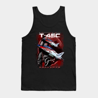 T-45C Goshawk Redhawks Us Air Force Navy training Jet Aircraft Tank Top